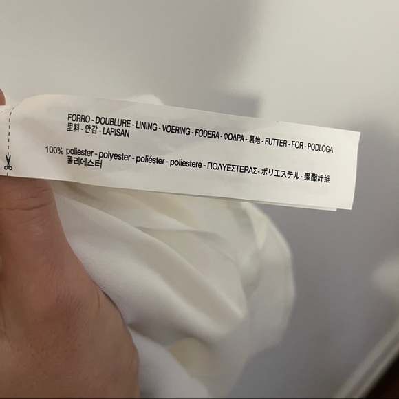 Zara rainbow rope strap white dress medium - Picture 9 of 9